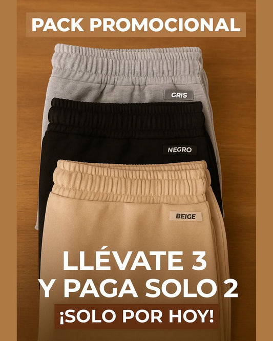 Nuevo Basic & Bold: Jogger Bota Recta para Hombre